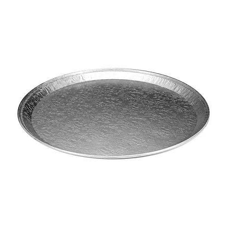 16 英寸一次性圆形铝箔餐盘